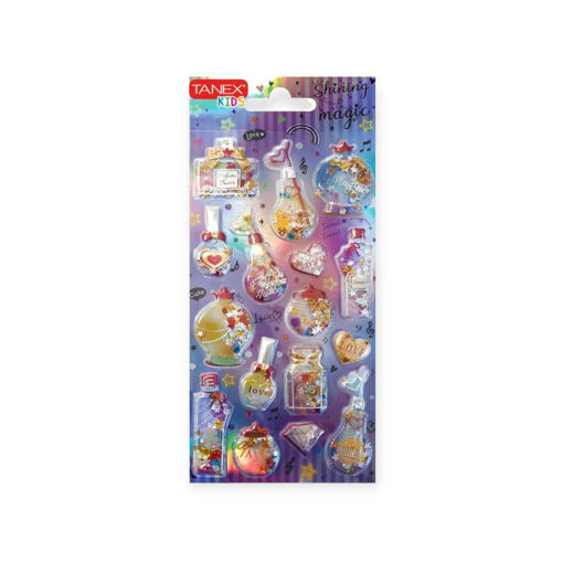 Picture of TANEX KIDS GLOSSY SPARKLY GLASS STICKERS